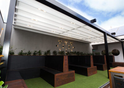 retractable patio roof Perth installation