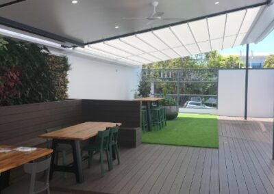 motorised retractable roofing system WA