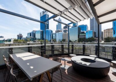 retractable roof open position Perth